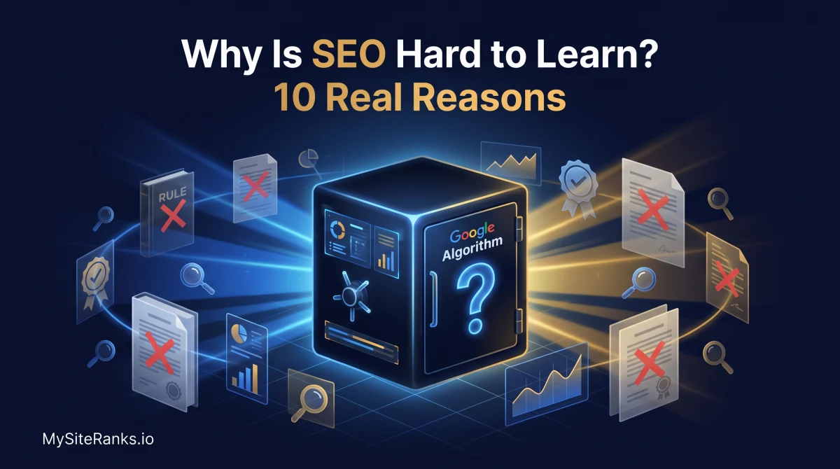 Google's algorithm is a black box — there is no official SEO rulebook
